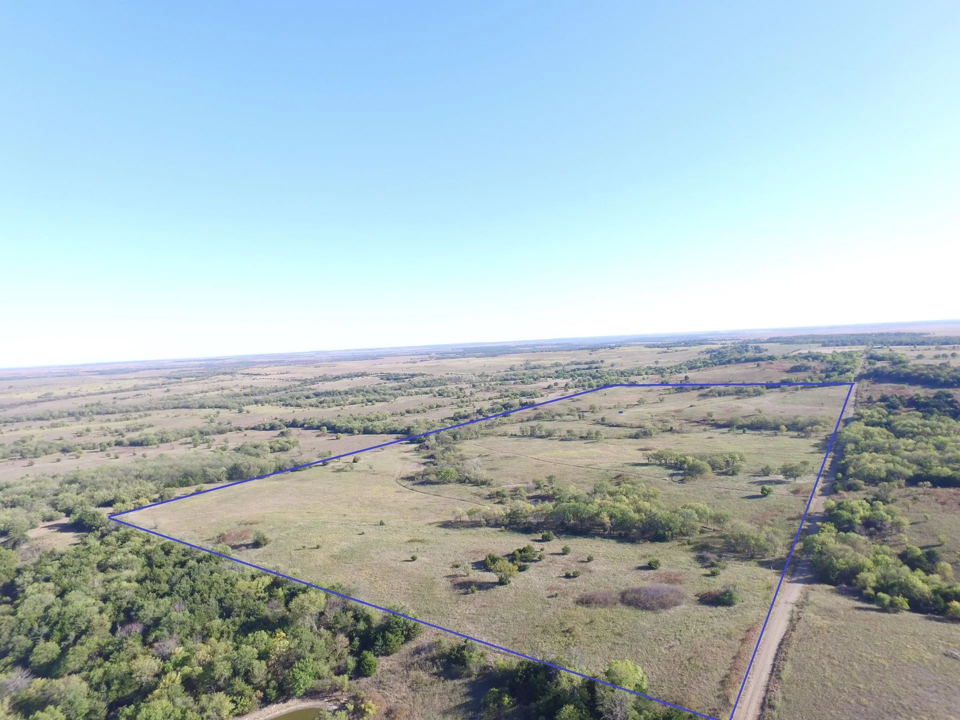 Image of land for sale.