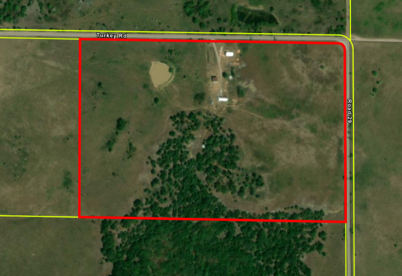 Image of land for sale.