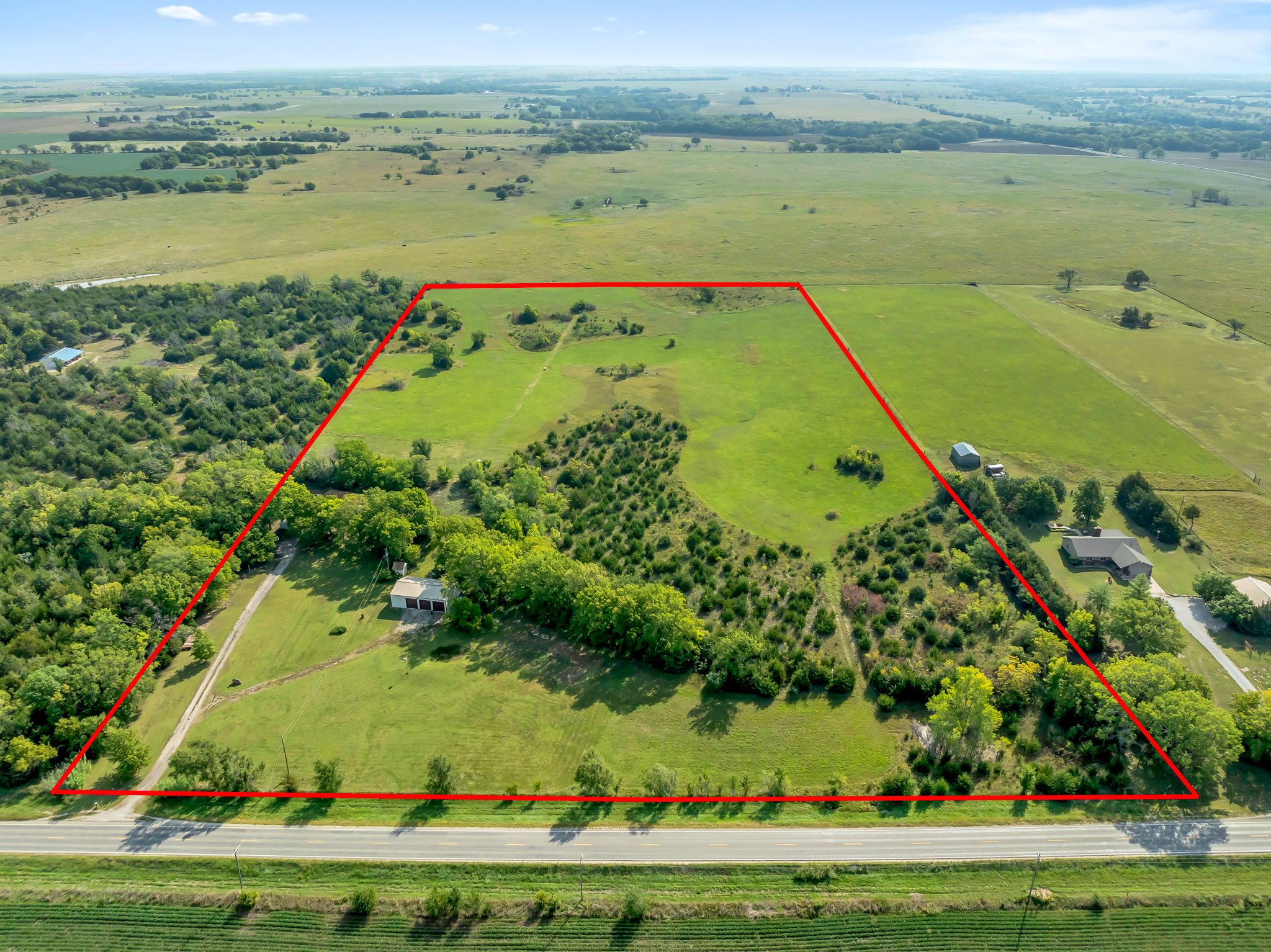 Image of land for sale.