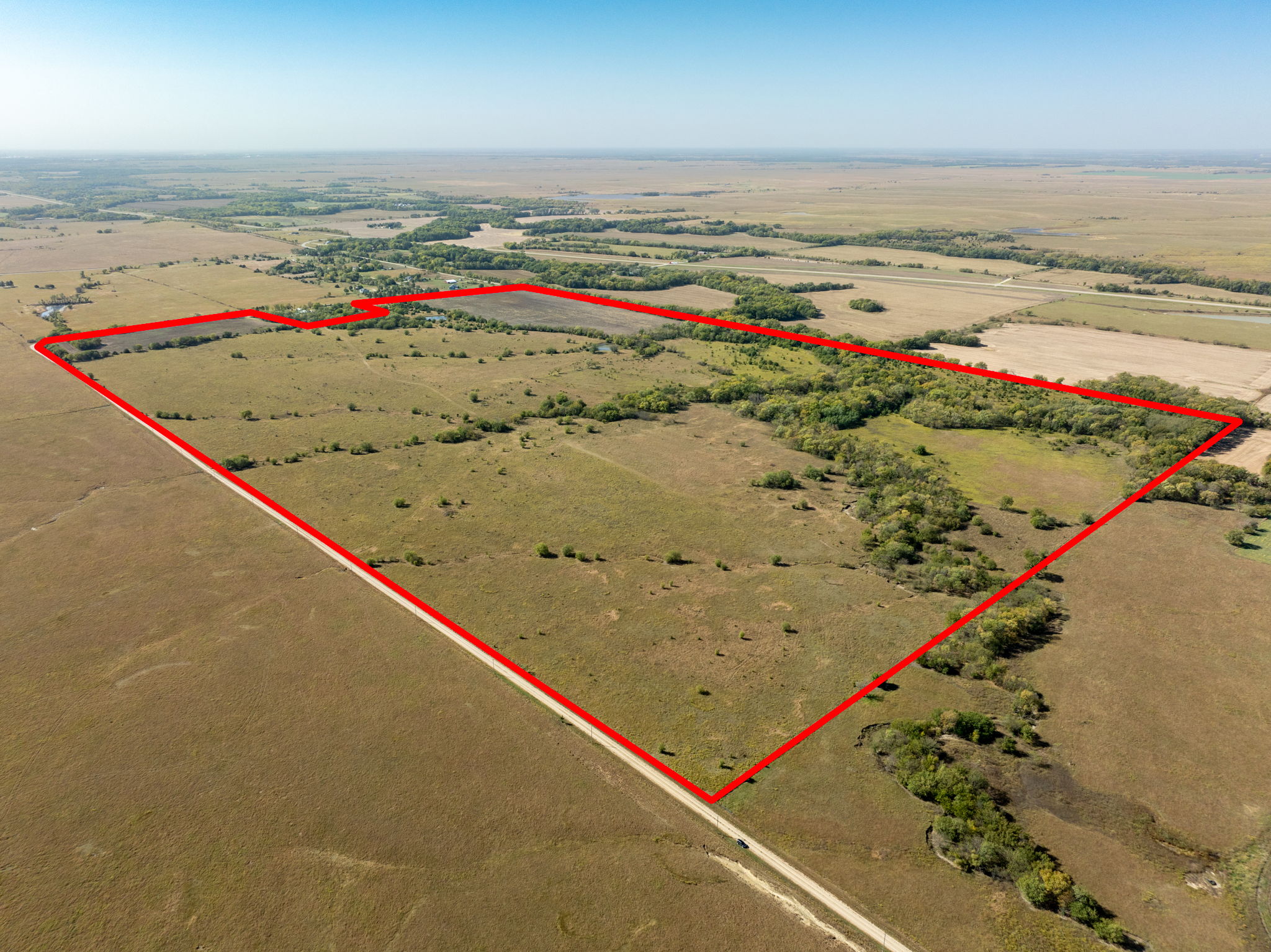 Image of land for sale.